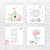 Placas Decorativas MDF - Menina Aquarela Sonhe Alto