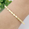 Bracelete trabalhado banhado a ouro 18k - comprar online