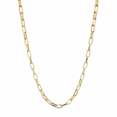 Colar choker cartier oval banhado a ouro 18k - comprar online