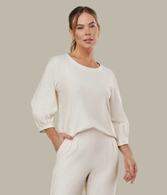 Blusa em Malha Manga 3/4