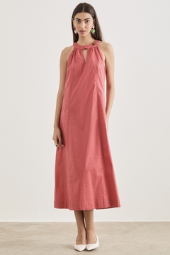 Vestido em Tricoline