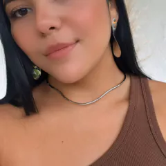 Colar Aro Curvado Juliana - comprar online