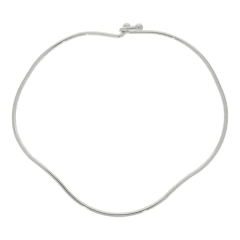 Colar Aro Curvado Juliana - Nanda Silva Design