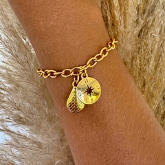 Pulseira Medalha me guie senhor por onde for - comprar online