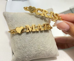 bracelete personalizado nome