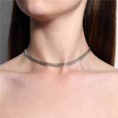 Choker Escama Delicado Semijoia