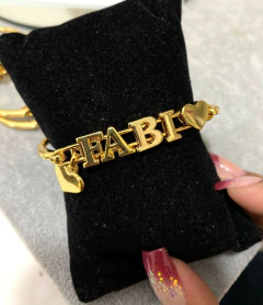 bracelete personalizado nome na internet