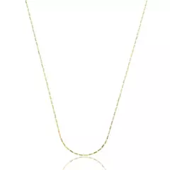 Colar Choker Fio Mini Palitinho Diamantados folheado ouro 18k - comprar online