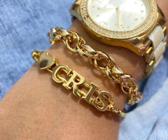 bracelete personalizado nome - comprar online