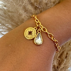 Pulseira Medalha me guie senhor por onde for