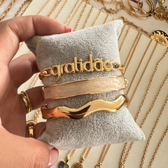 Bracelete gratidão - comprar online