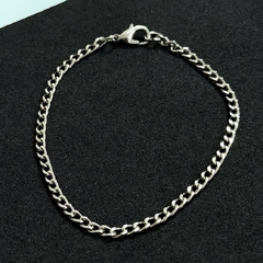 Conjunto básico prata de corrente na internet