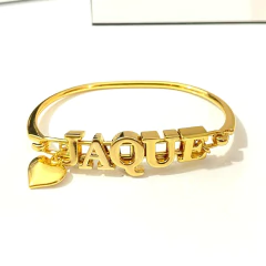 bracelete personalizado nome - Nanda Silva Design