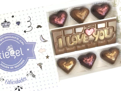 I Love You! & Corazones facetados