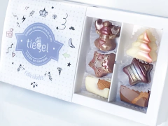 Mix de sabores & Navideños SMALL "Felicidades" -6 bombones-