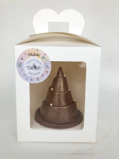 Arbolito Navideño relleno de Almendras bañadas -160grs-