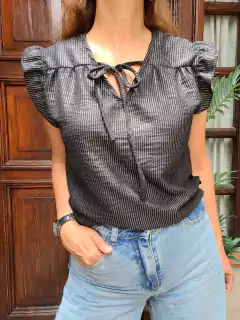 Blusa Meme Negra