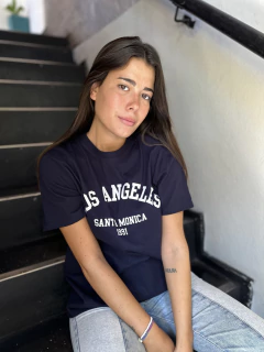 Remera Monic Azul - Las Marías