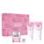 Kit Versace Bright Crystal Feminino 90 ml+ Shower Gel 100ml + Body Lotion 100ml + Miniatura 5ml