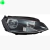 GOLF 14/17 FAROL ELET C/MOTOR S/XENON LD