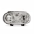 GOLF 99/06 FAROL FOCO DUPLO CROM S/AUX (POLIC) LE