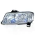 STILO 03/11 FAROL ELE S/MO CROM C/AUX PLUG QUAD LE