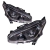 208 12/16 FAROL C/LED MASC NEGRA LD