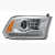 RAM 16/17 2500 LARAMIE FAROL Cromado ELET C/LED LD