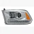 RAM 16/17 2500 LARAMIE FAROL CROM ELET C/LED LE