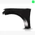 Paralama Pajero Full 2008 2009 2010 2011 2012 2013 2014 Com Furo Moldura Lado Esquerdo