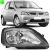 LOGAN 07/10 FAROL CINZA LD