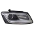 Q5 13/16 FAROL ELET C/MOTOR C/PROJETOR C/LED LD