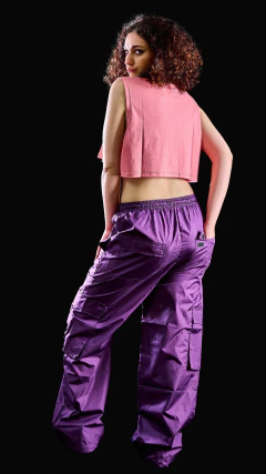 Pantalón MOM - DARK VIOLET