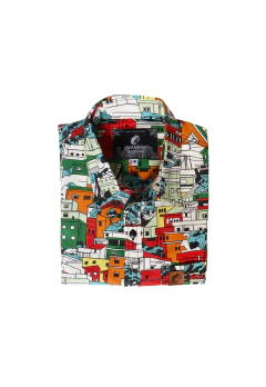 CAMISA ESTAMPADA CAMALEÃO URBANO FAVELA - Camaleão Urbano