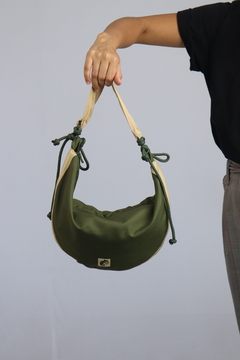 Bag Canoa Camaleão Urbano verde musgo - comprar online