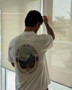 T SHIRT ZERMATT OFF WHITE - OLDI - comprar online