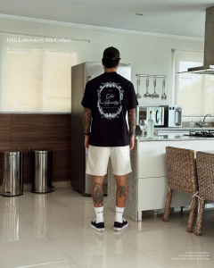 T SHIRTVINTAGE FRAME BLACK - OLDI