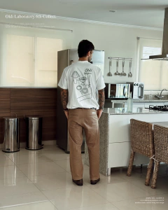 T SHIRT BONJOUR OFF WHITE - OLDI na internet