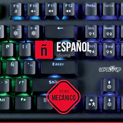 COMBO TECLADO MECANICO Y MOUSE LEVEL UP PEGASUS USB - comprar online