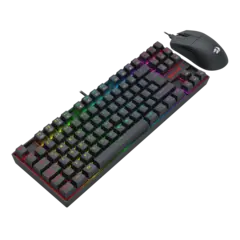 TECLADO/MOUSE MECANICO USB REDRAGON S145
