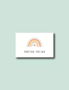 Tarjetas personales kids x 50 - comprar online