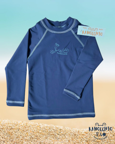 Remera UV Azul - comprar online