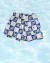 Short Cuadro Palmera Azul - comprar online