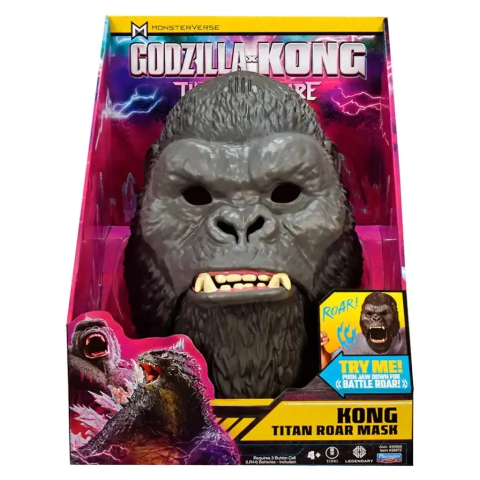 Godzilla vs Kong Mascara Kong Con Sonido