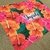 Canga de Praia Personalizada | Estampa Hibiscus Tropical - Âncora Pink