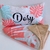 Kit Summer Personalizado = Canga Toalha + Almofadinha | Estampa Folhas Coral