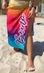 Canga de Praia Personalizada | Estampa Colours - Âncora Pink