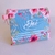 Necessaire Clutch Personalizada | Estampa Aquarela Azul