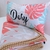 Kit Summer Personalizado = Canga Toalha + Almofadinha | Estampa Folhas Coral - comprar online