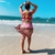 Canga de Praia Personalizada | Estampa Onça Pink - comprar online